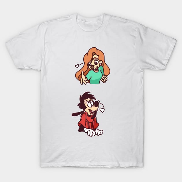 Roxanna and Max T-Shirt by VinylPatch